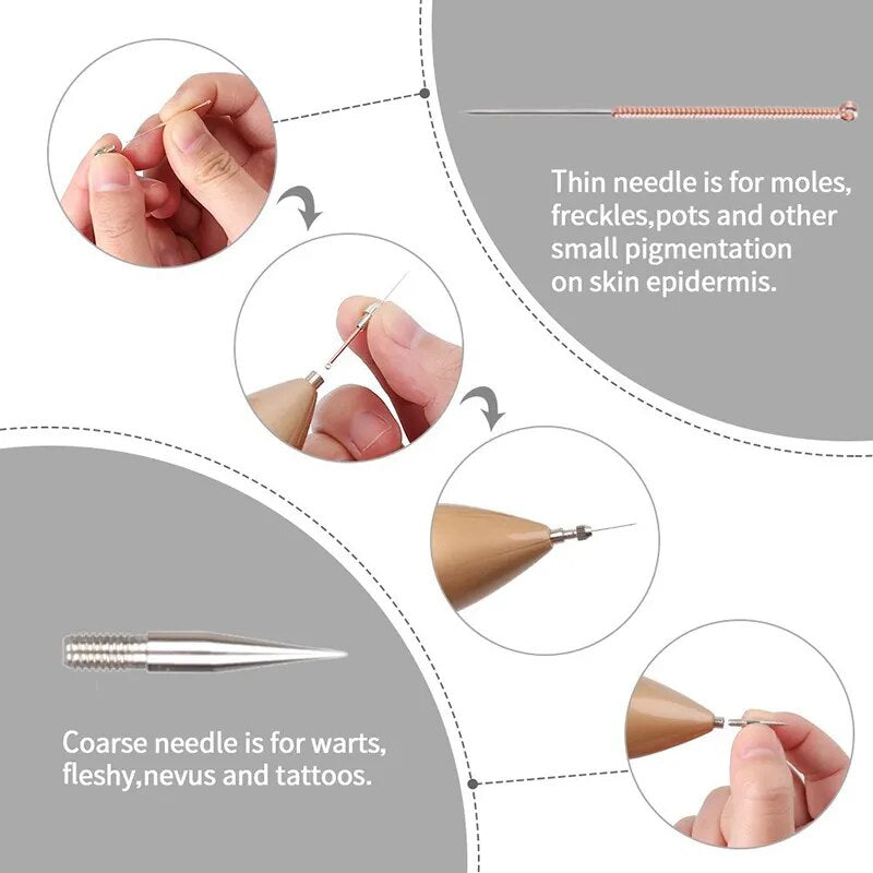 Beauty Star LCD Laser Plasma Pen Mole Removal Dark Spot Remover Plasma Pen Skin Care Skin Wart Tag Tattoo Removal Tool Skin Care