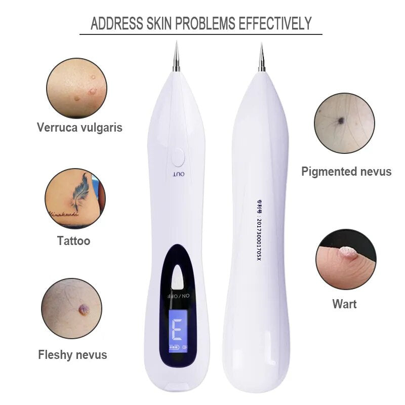Beauty Star LCD Laser Plasma Pen Mole Removal Dark Spot Remover Plasma Pen Skin Care Skin Wart Tag Tattoo Removal Tool Skin Care