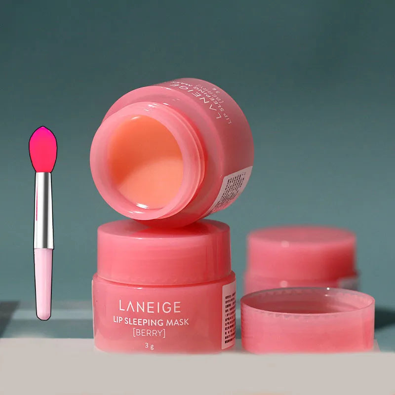 LANEIGE Moisturizing Lip Sleeping Mask Deep Hydrated Nourish Lip Balm Lighten Lip Lines Day and Night Maintenance Lip Care 3/20g
