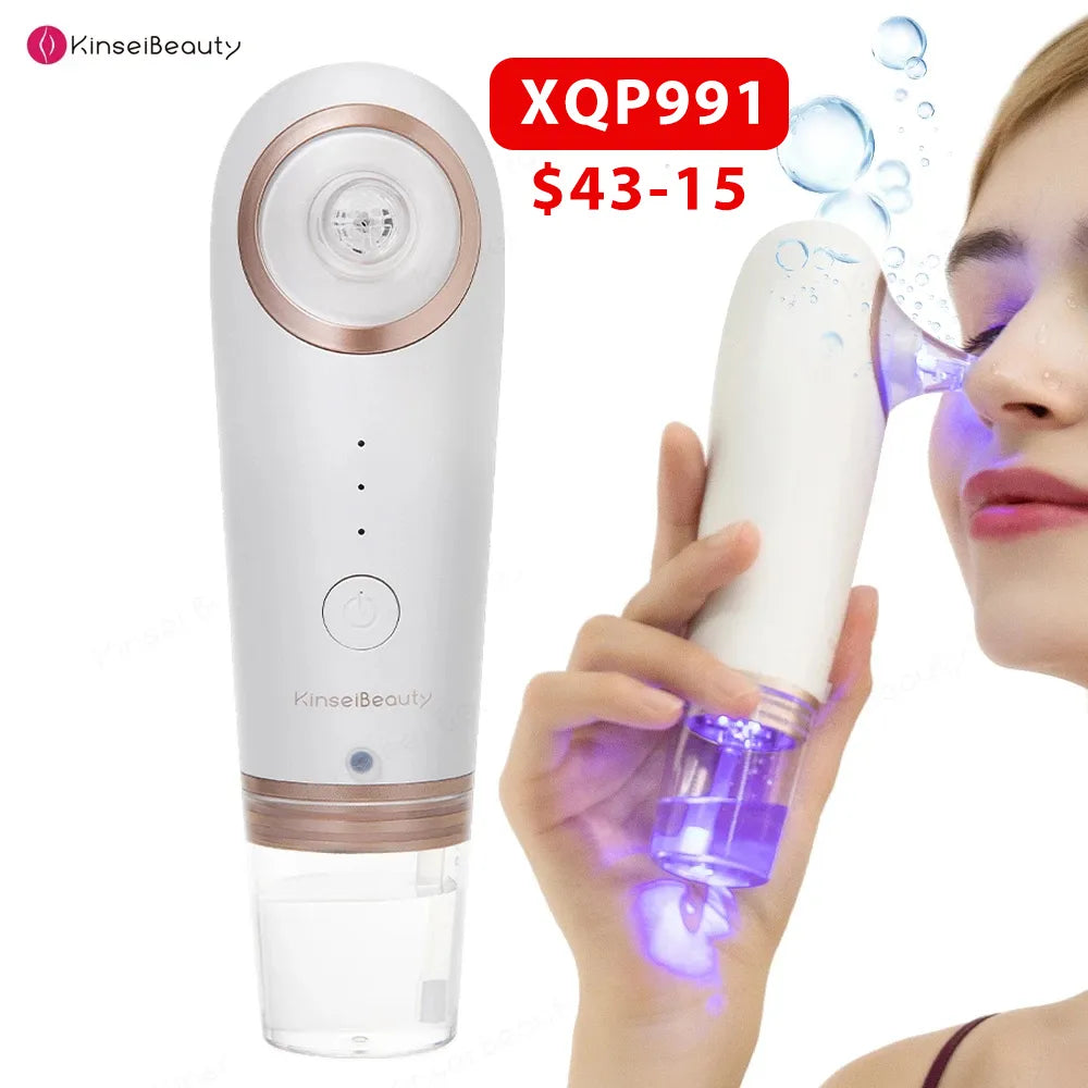 Small Bubble Blackhead Remover Machine Water Cycle Cleaning Blackheads Electric Deep Face Cleaning Skin Care Beauty Device