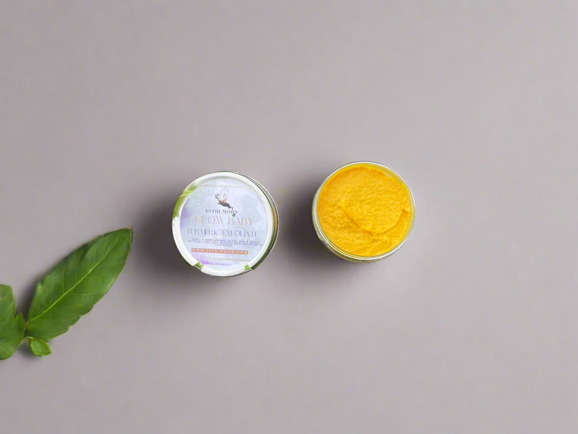 Glow Baby Turmeric body exfoliate