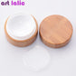 5/10g Bamboo Bottle Cream Mask Jar Make-Up Skin Care Container Empty Cosmetic  Packaging