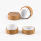 5/10g Bamboo Bottle Cream Mask Jar Make-Up Skin Care Container Empty Cosmetic  Packaging